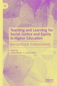Kirjan kansi "Teaching and Learning for Social Justice and Equity in Higher Education"