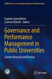 Bokomslag för "Governance and Performance Management in Public Universities"