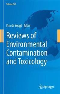 Bokomslag för "Reviews of Environmental Contamination and Toxicology Volume 257"