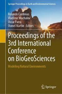 Kirjan kansi "Proceedings of the 3rd International Conference on BioGeoSciences"