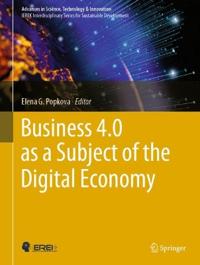 Bokomslag för "Business 4.0 as a Subject of the Digital Economy"
