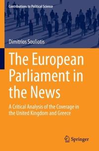 Bokomslag för "The European Parliament in the News"