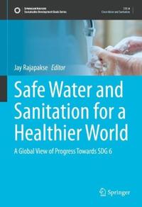 Kirjan kansi "Safe Water and Sanitation for a Healthier World"