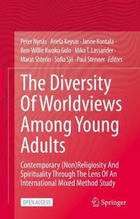 Kirjan kansi "The Diversity Of Worldviews Among Young Adults"