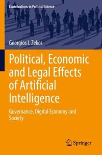 Bokomslag för "Political, Economic and Legal Effects of Artificial Intelligence"