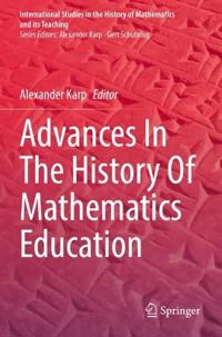 Kirjan kansi "Advances In The History Of Mathematics Education"