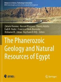 Kirjan kansi "The Phanerozoic Geology and Natural Resources of Egypt"