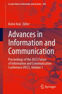Lecture Notes in Networks and Systems
