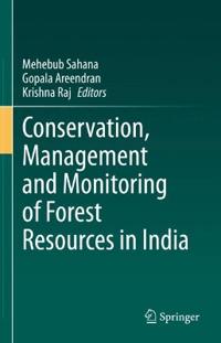 Kirjan kansi "Conservation, Management and Monitoring of Forest Resources in India"