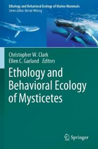 Bokomslag for "Ethology and Behavioral Ecology of Mysticetes"