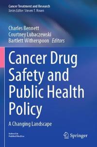 Kirjan kansi "Cancer Drug Safety and Public Health Policy"