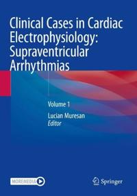 Kirjan kansi "Clinical Cases in Cardiac Electrophysiology: Supraventricular Arrhythmias"