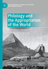Kirjan kansi "Philology and the Appropriation of the World"