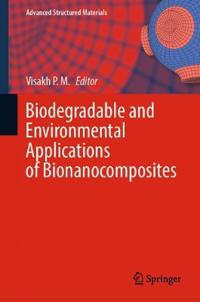 Kirjan kansi "Biodegradable and Environmental Applications of Bionanocomposites"