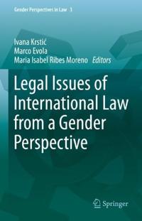 Bokomslag för "Legal Issues of International Law from a Gender Perspective"