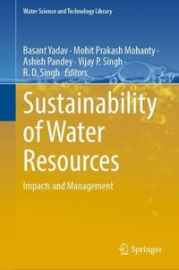 Kirjan kansi "Sustainability of Water Resources"