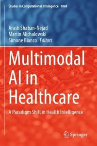 Kirjan kansi "Multimodal AI in Healthcare"