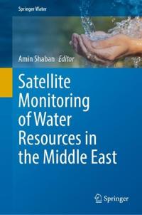 Kirjan kansi "Satellite Monitoring of Water Resources in the Middle East"