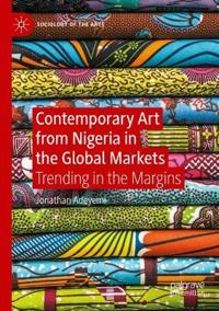 Kirjan kansi "Contemporary Art from Nigeria in the Global Markets"