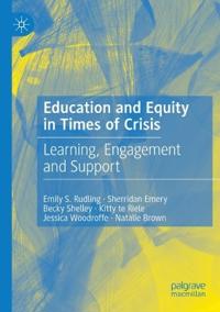 Bokomslag för "Education and Equity in Times of Crisis"