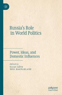 Kirjan kansi "Russia’s Role in World Politics"