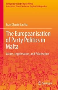 Bokomslag för "The Europeanisation of Party Politics in Malta"