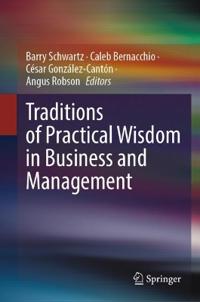Kirjan kansi "Traditions of Practical Wisdom in Business and Management"