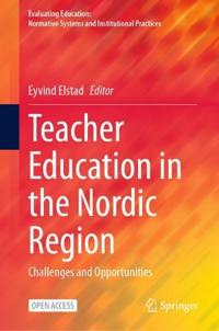 Kirjan kansi "Teacher Education in the Nordic Region"