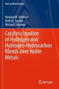 Catalytic Ignition of Hydrogen and Hydrogen-Hydrocarbon Blends Over Noble Metals