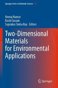 Two-Dimensional Materials for Environmental Applications