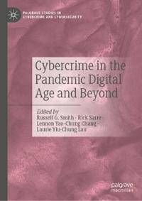 Kirjan kansi "Cybercrime in the Pandemic Digital Age and Beyond"