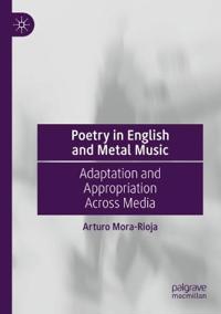 Kirjan kansi "Poetry in English and Metal Music"