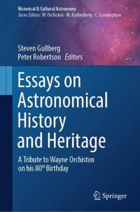 Bokomslag för "Essays on Astronomical History and Heritage"