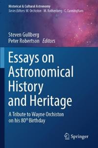 Essays on Astronomical History and Heritage