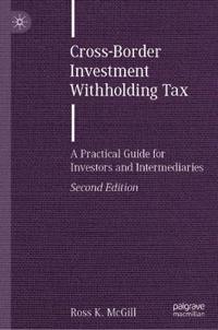 Kirjan kansi "Cross-Border Investment Withholding Tax"