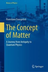 Kirjan kansi "The Concept of Matter"