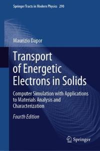 Bokomslag för "Transport of Energetic Electrons in Solids"