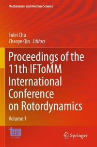 Kirjan kansi "Proceedings of the 11th IFToMM International Conference on Rotordynamics"