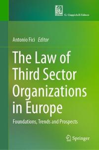 The Law of Third Sector Organizations in Europe