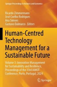 Human-Centred Technology Management for a Sustainable Future