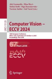 Computer Vision – ECCV 2024