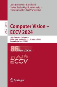 Computer Vision – ECCV 2024