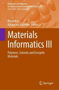 Materials Informatics III