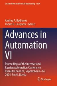 Advances in Automation VI