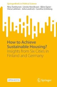 How to Achieve Sustainable Housing?