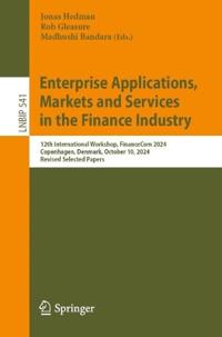 Enterprise Applications, Markets and Services in the Finance Industry
