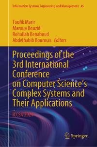Proceedings of the 3rd International Conference on Computer Science's Complex Systems and Their Applications
