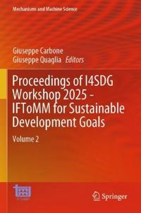 Proceedings of I4SDG Workshop 2025 - IFToMM for Sustainable Development Goals