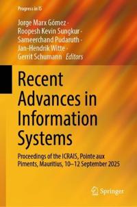 Recent Advances in Information Systems