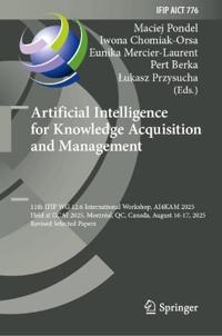 Artificial Intelligence for Knowledge Acquisition and Management